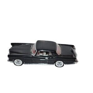 Diecast Franklin Mint Models Black 1956 Lincoln Continental Mark II 1:43 No Box